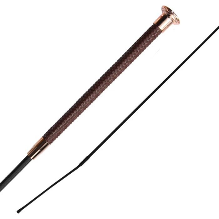Woof Wear Diamond Dressage Whip WH0015 - Chocolate